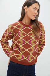 Brown Half-Light Crewneck